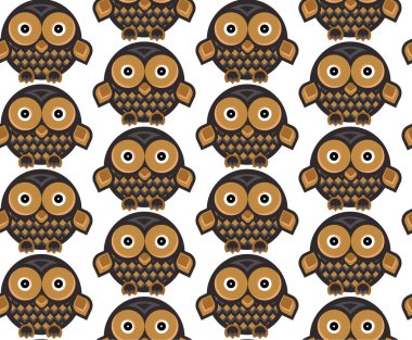 Baykuş sorunsuz plan vektör