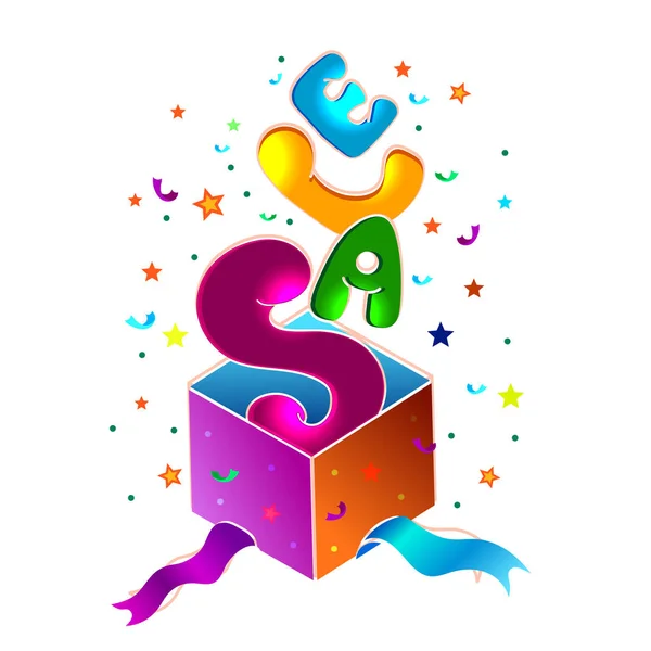 Satılık kelime kutusu vektör dışında uçar