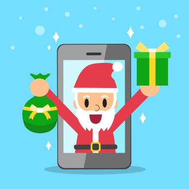 Smartphone ile Noel Baba çizgi film