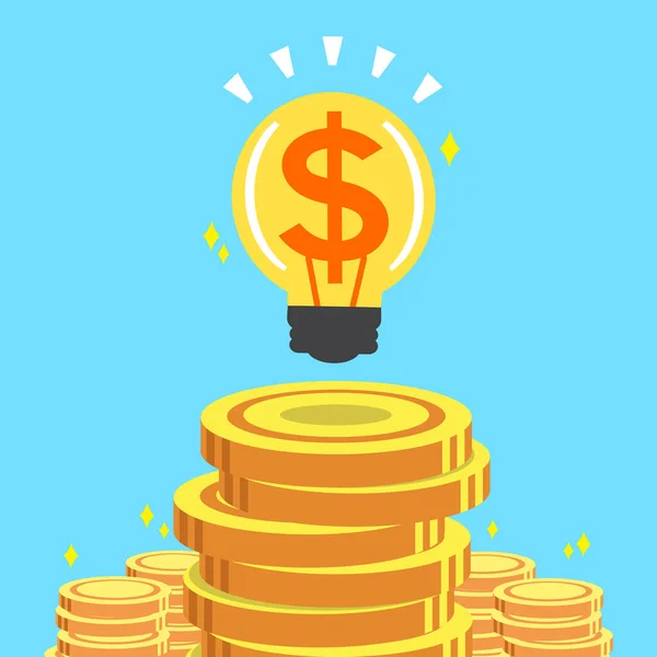 Çizgi film büyük para fikir para sikke ile