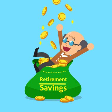 Komuta sizde büyük para çantası ile