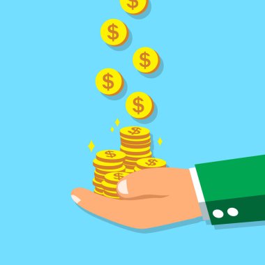 Para sikke kazanç iş alkış