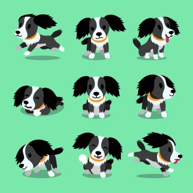 Çizgi film karakteri köpek pozlar