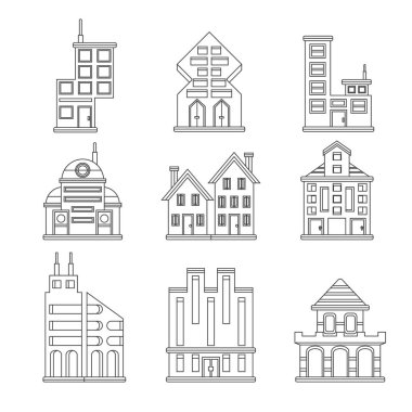 binalar simge kümesi