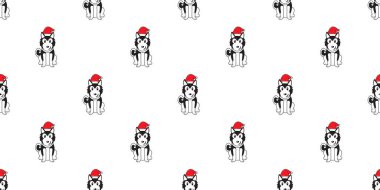 Noel Baba 'nın Noel Baba' sı olan Sibirya karikatürü, tasarım için kusursuz bir arka plan..