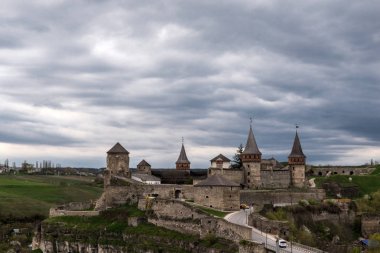 Ukrayna 'nın Kamyanet-Podilsky kentindeki Eski Kale