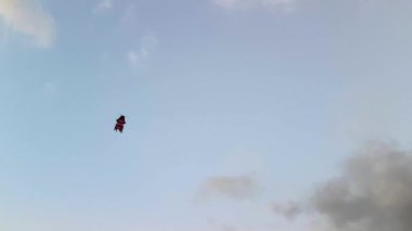 Gökyüzünde uçan uçurtmalar