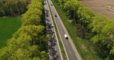 Orman yolu havadan