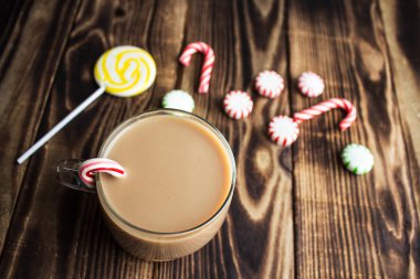 sıcak kakao nane şeker tatil