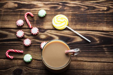 sıcak kakao nane şeker tatil