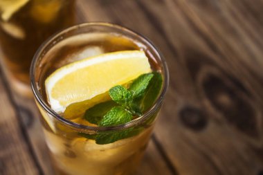 limon ve taze nane buzlu teae