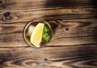 limon ve taze nane buzlu teae