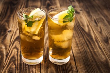 limon ve taze nane buzlu teae