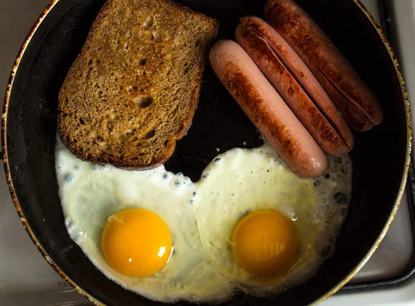 A morning breakfast — Stock Photo, Image