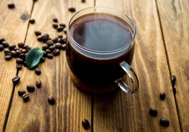 fincan kahve ve kahve fasulye