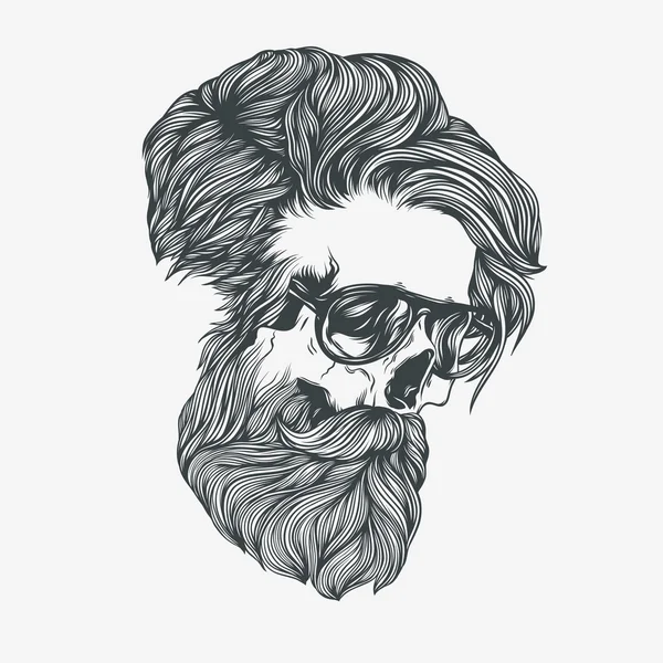 wallpapers Logos De Calaveras Con Barba calavera barba vectores graficos