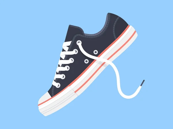 Spor ayakkabıları. Spor ayakkabı — Stok Vektör