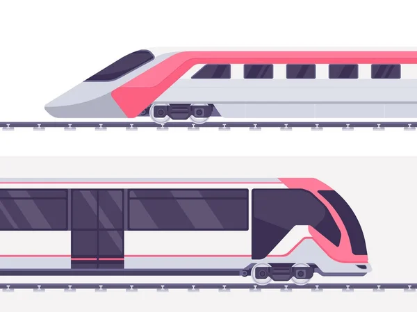 Passenger express train — Stock Vector