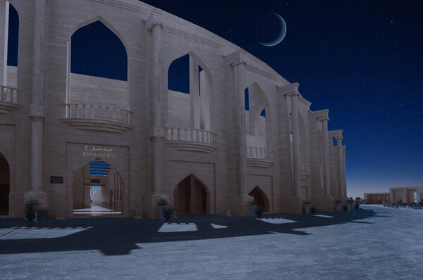 Амфитеатр в деревне Катара, Доха Катар
