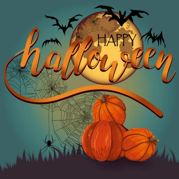 Happy Halloween Hintergrund — Stockvektor