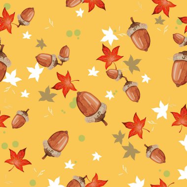 sonbahar Dikişsiz desen vektör