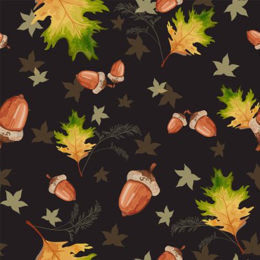 sonbahar Dikişsiz desen vektör