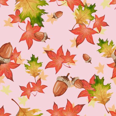 sonbahar Dikişsiz desen vektör