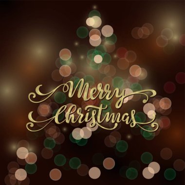 Vektör çizim ile Altın ışık.