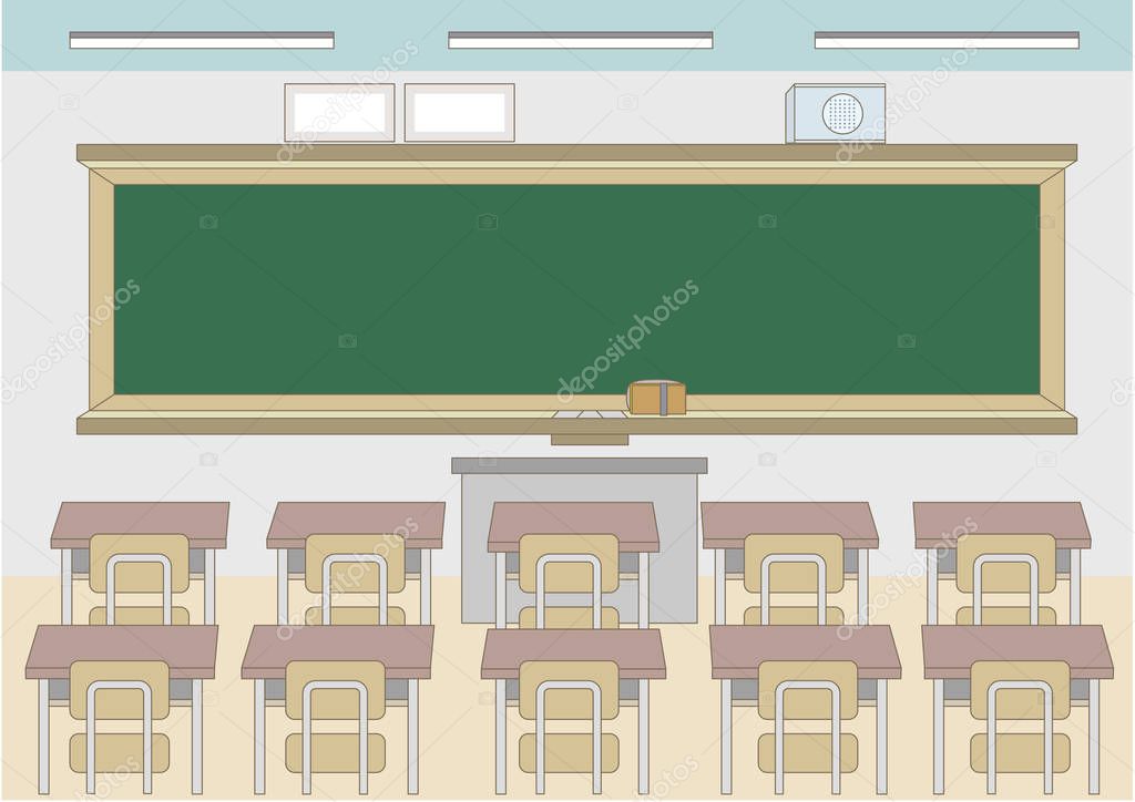 classroom of School 