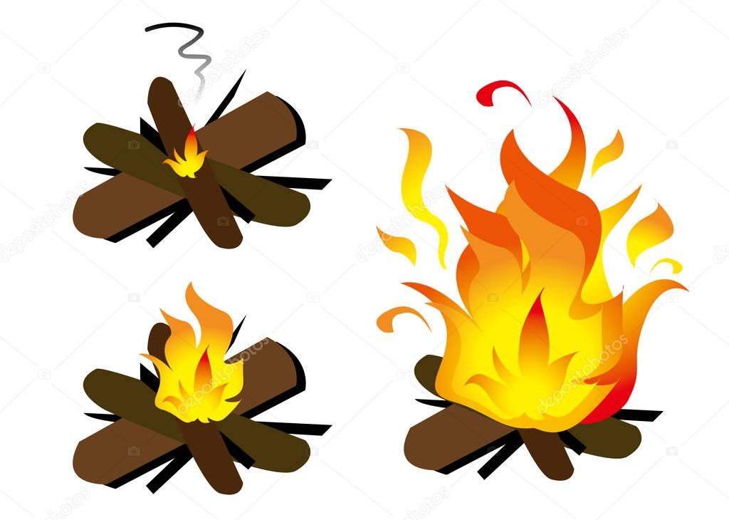 Burn firewood three types