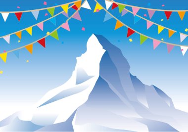 Everest ve birçok bayrakları