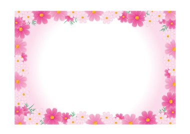 Cosmos arka plan çerçeve