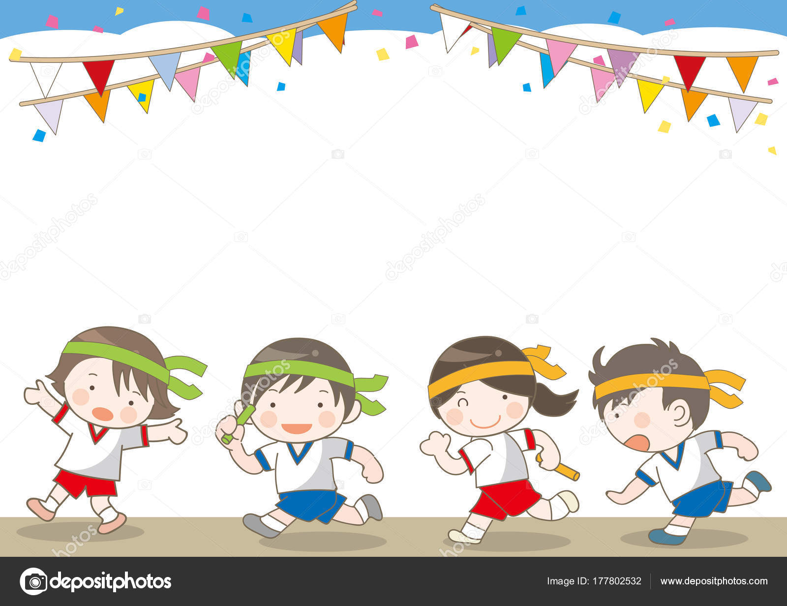 Sports Day Vector Image Stock Vector Image by ©Kayocci #177802532 Sports Day Vector Image Stock Vector Image by ©Kayocci #177802532