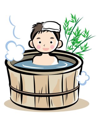 Varil banyo Japon tarzı
