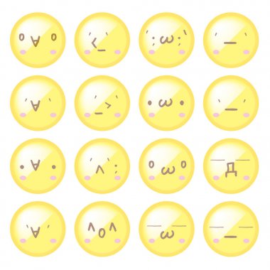 Şirin emoji Icon set