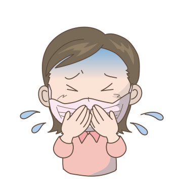 Yeni koronavirüs enfeksiyonunun yayılmasını önle - kız