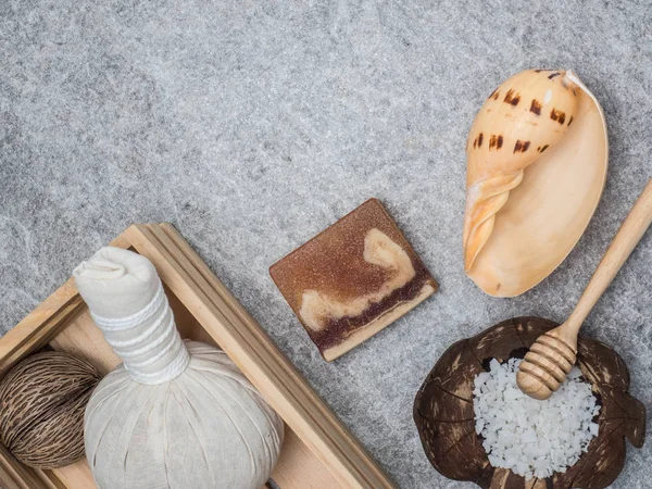 Aromaterapi ürün Spa set, mum, sabun, Hindistan cevizi, Masaj 