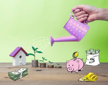 En iyi yatırım ağaç dikme gibi görülmektedir. Sulama olabilir kavramı