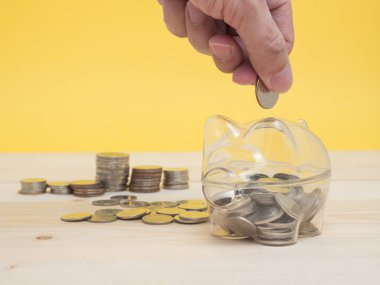 Kumbara para Finans konsepti tasarrufu