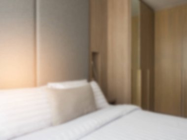 İç modern design.low aydınlatma ve Lens rahat yatak odası 