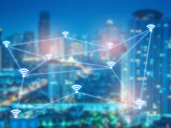 двойное воздействие на сеть и город и сетевое соединение conc
