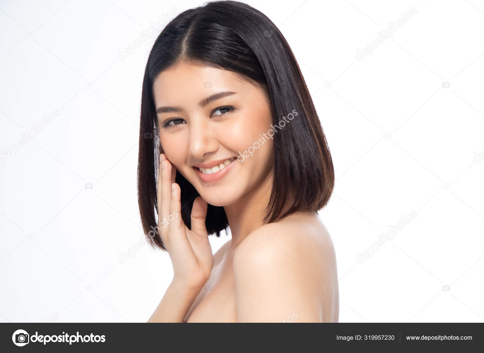 Short asian women