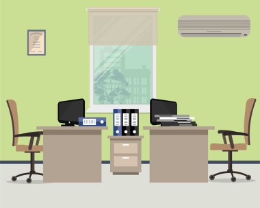 İş yeri iki Ofis çalışanları için