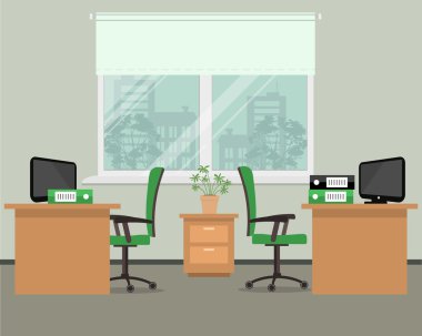 İş yeri iki Ofis çalışanları için