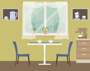 Mutfak vektör çizim