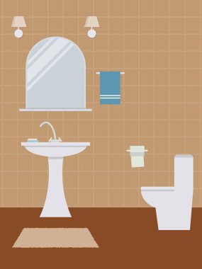 Bej renkli su dolabı