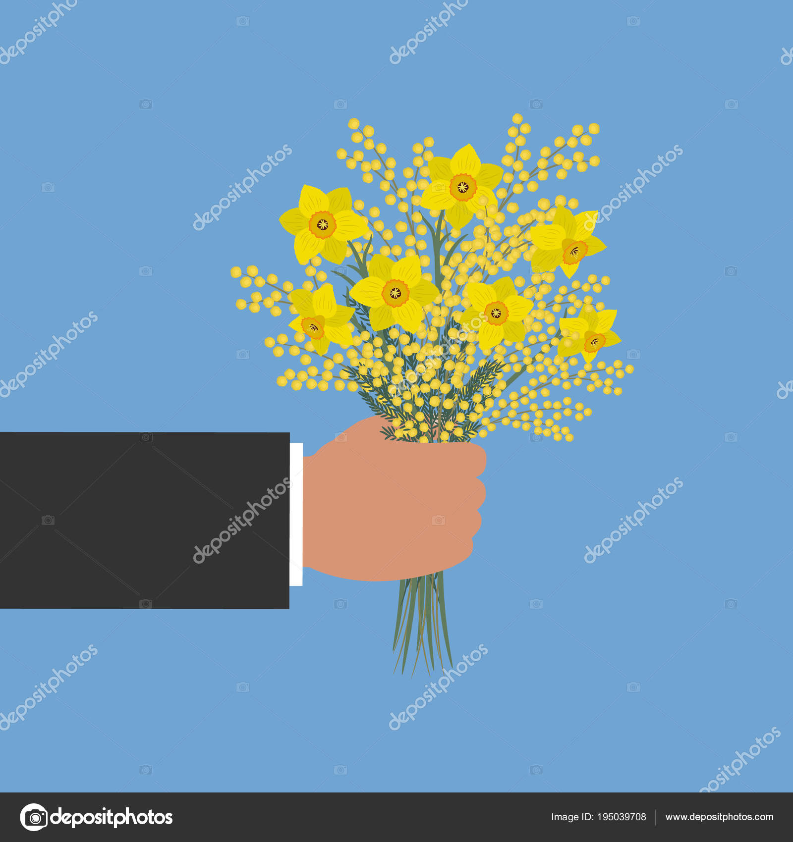 MAZZO DI MIMOSE DA SCARICARE