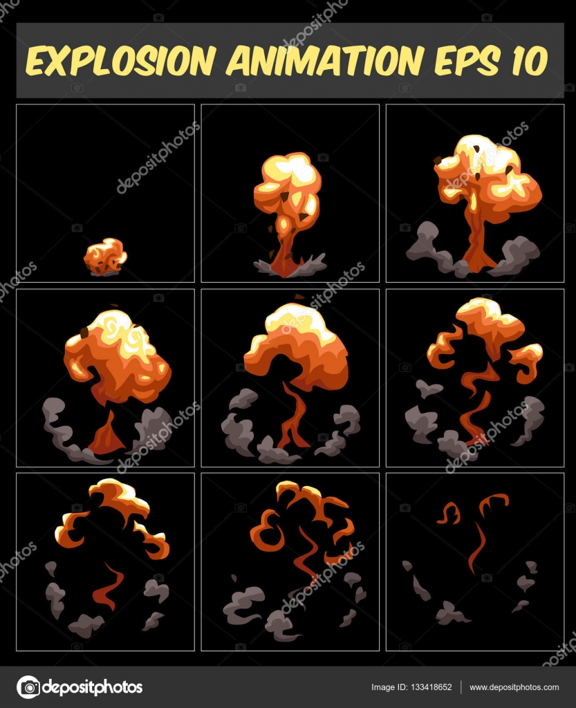 Efeito De Explosão Do Jogo Da Nuvem Em Cogumelo Negro PNG