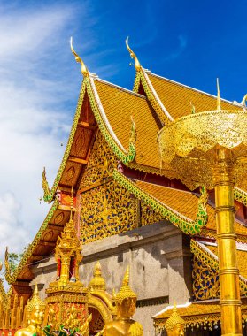 Chiang Mai, Tayland - 3 Aralık 2016: Wat Doi Suthep