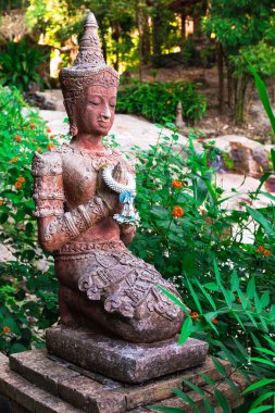 Hacı keşiş iz Wat Doi Suthep için Shiva koruma